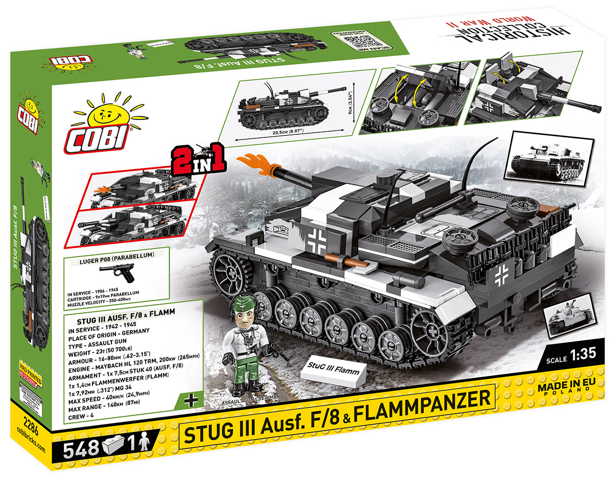 STUG III Ausf. F/8 & FlammPanzer (2-n-1) : Set #2286