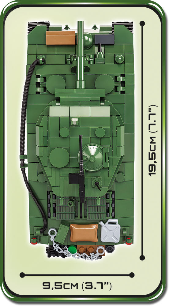COBI Sherman M4A3E2 "Jumbo" Tank: Set #2550