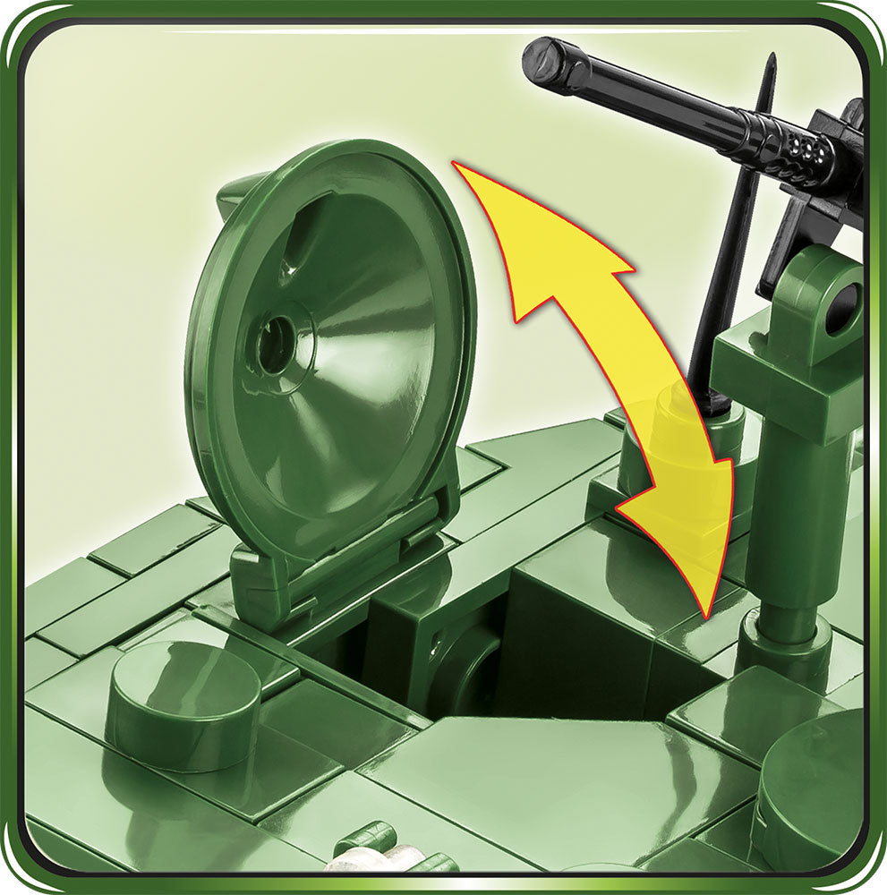 COBI Sherman M4A3E2 "Jumbo" Tank: Set #2550