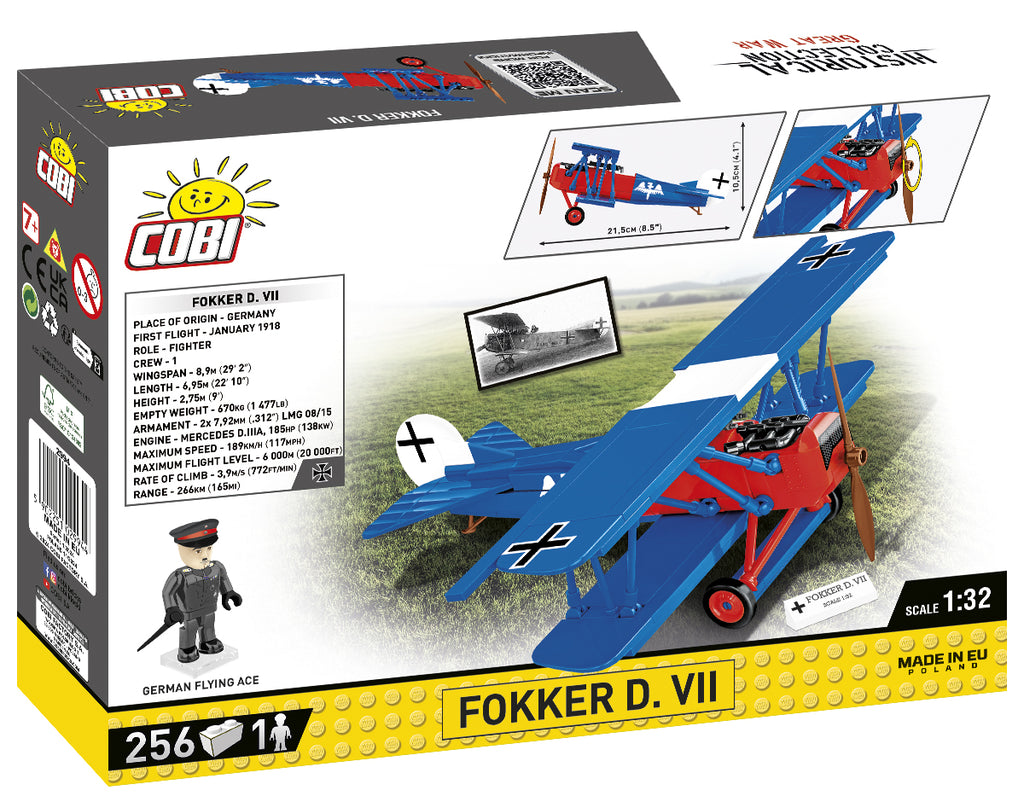 Fokker D. VII Fighter: Set 2994 by COBI