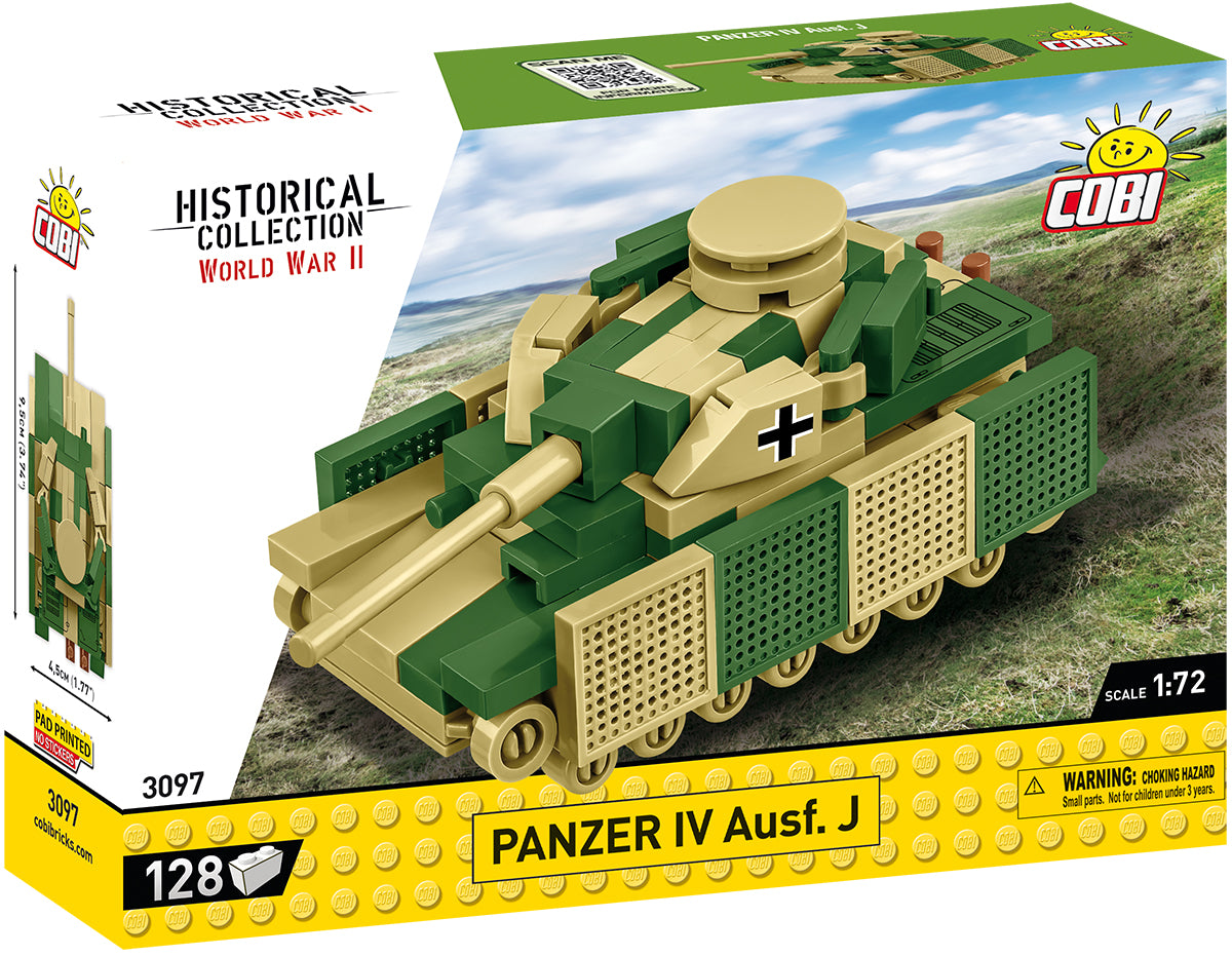 COBI Panzer IV Ausf. J Tank 1:72 Scale: Set #3097