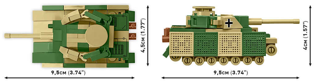 COBI Panzer IV Ausf. J Tank 1:72 Scale: Set #3097