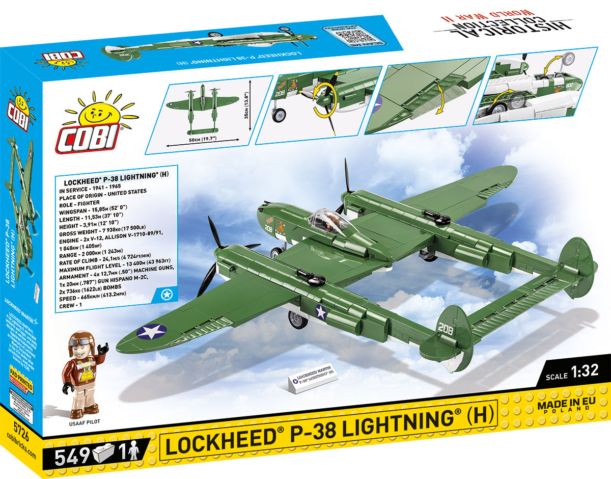 COBI Lockheed P-38 Lightning (H): Set #5726