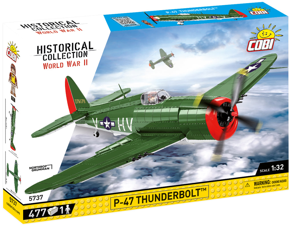 COBI P-47 Thunderbolt Plane: Set #5737