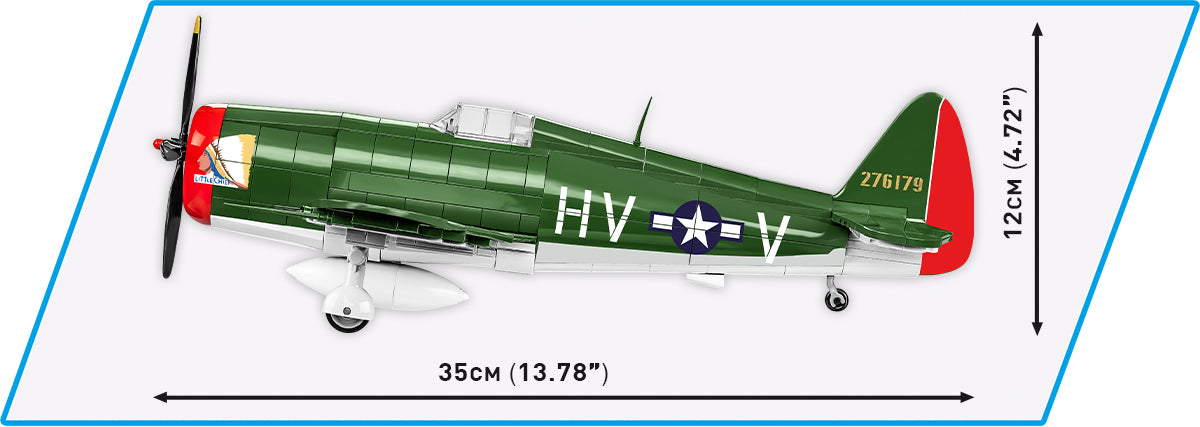 COBI P-47 Thunderbolt Plane: Set #5737