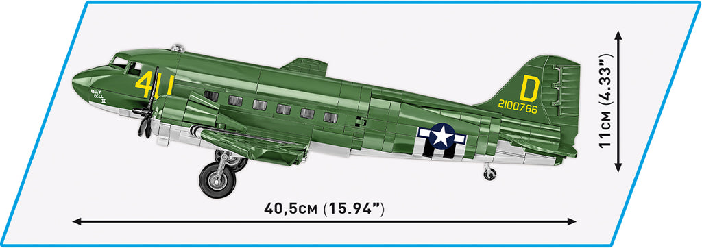 COBI Douglas C-47 Skytrain (Dakota) Transport Plane : Set #5743