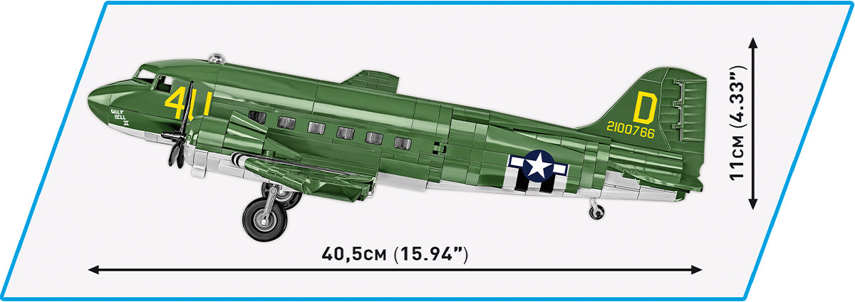 COBI Douglas C-47 Skytrain (Dakota) Transport Plane : Set #5743