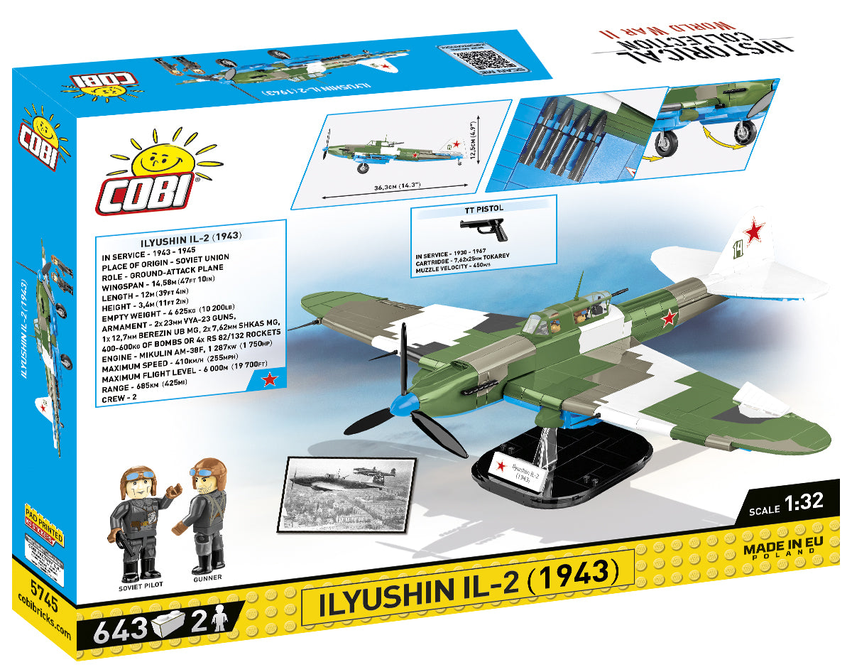 COBI Ilyushin IL-2 (1943): Set #5745