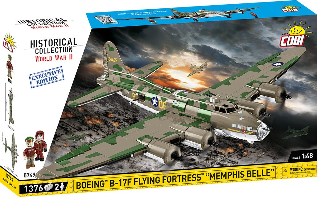 COBI EXECUTIVE EDITION Boeing B-17F Flying Fortress "Memphis Belle" Set #5749