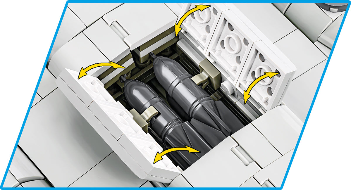 COBI EXECUTIVE EDITION Boeing B-17F Flying Fortress "Memphis Belle" Set #5749