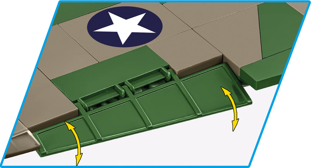 COBI EXECUTIVE EDITION Boeing B-17F Flying Fortress "Memphis Belle" Set #5749