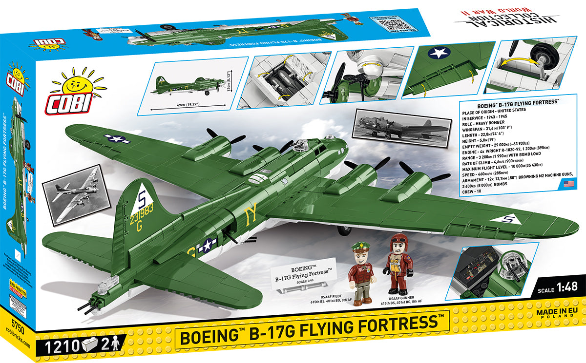 Boeing B-17G Flying Fortress Bomber Set #5750 COBI