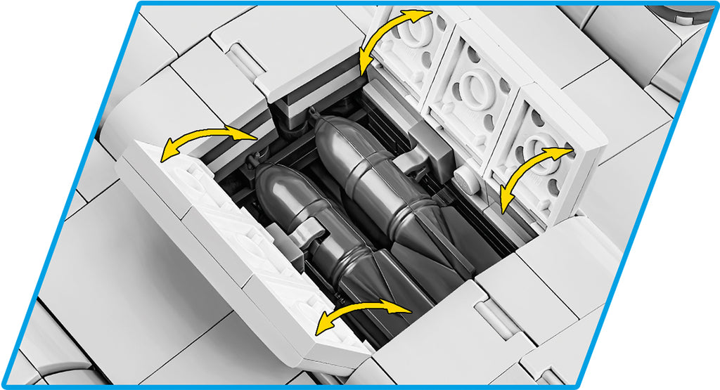 Boeing B-17G Flying Fortress Bomber Set #5750 COBI