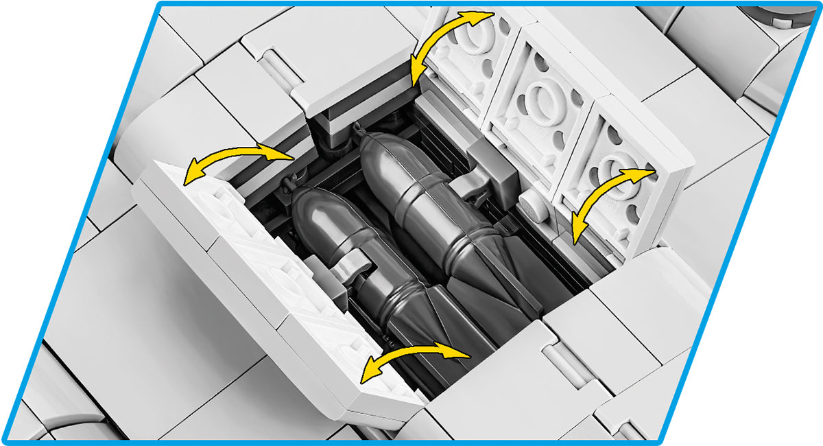Boeing B-17G Flying Fortress Bomber Set #5750 COBI