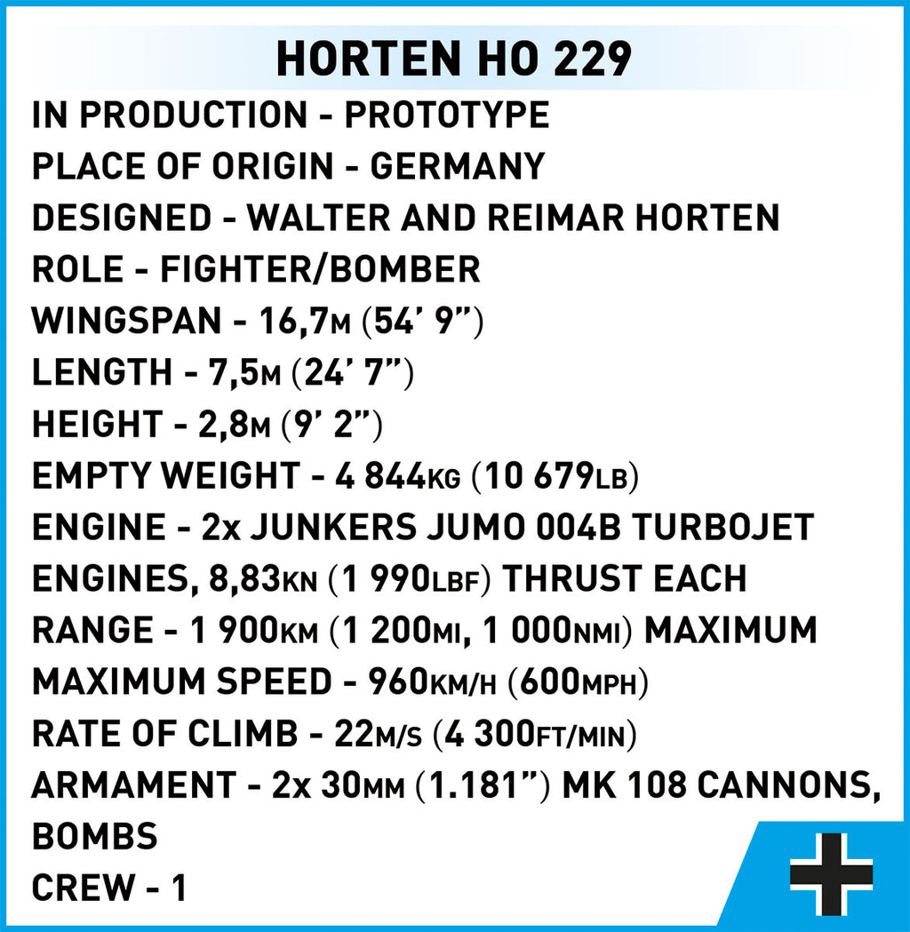 COBI Horton 5757 Specifications