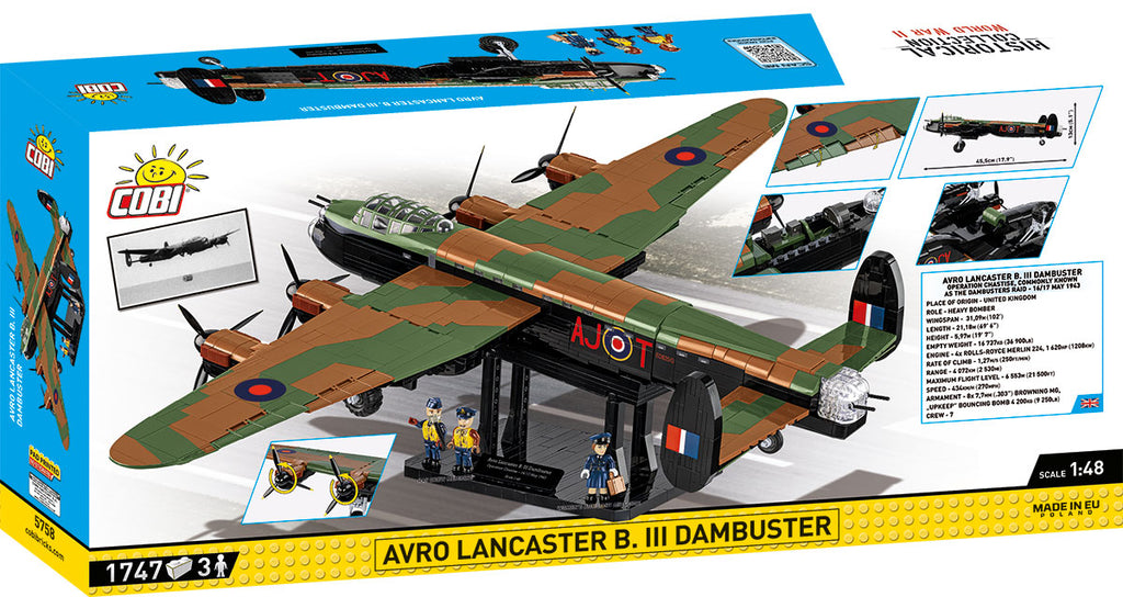EXECUTIVE EDITION AVRO Lancaster B. III Dambuster COBI Set 5758