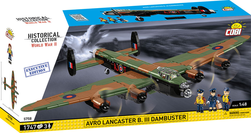 EXECUTIVE EDITION AVRO Lancaster B. III Dambuster COBI Set 5758