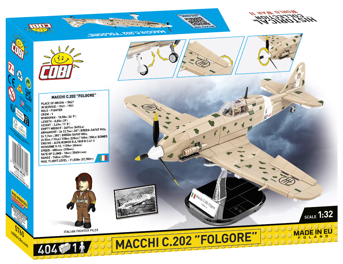 COBI Macchi C.202 "Folgore" Fighter : Set #5760