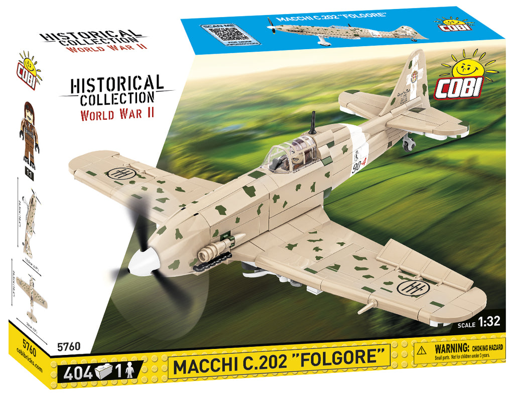 COBI Macchi C.202 "Folgore" Fighter : Set #5760