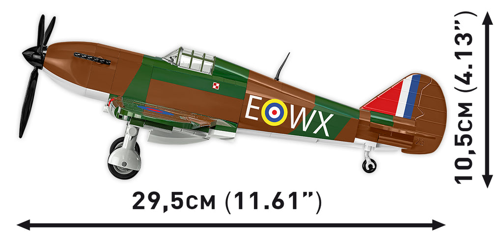COBI Hawker Hurricane (No. 302 Sqn. RAF) Fighter : Set #5762
