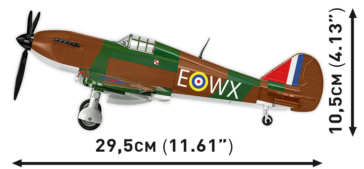 COBI Hawker Hurricane (No. 302 Sqn. RAF) Fighter : Set #5762