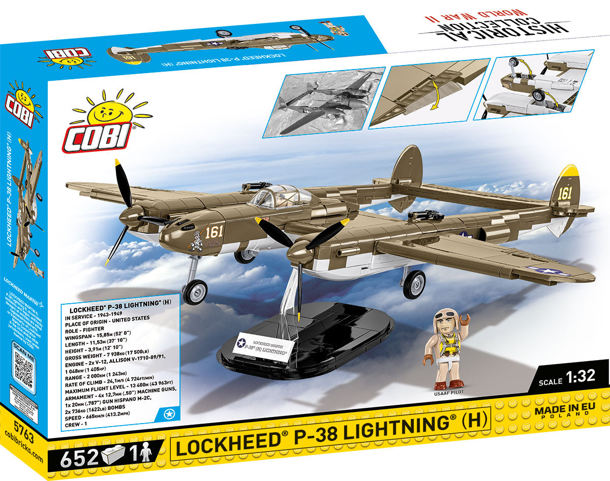 COBI Lockheed P-38 Lightning (H) Fighter : Set #5763