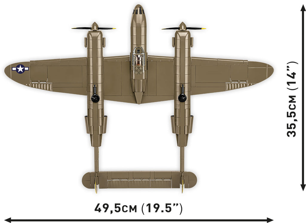 COBI Lockheed P-38 Lightning (H) Fighter : Set #5763