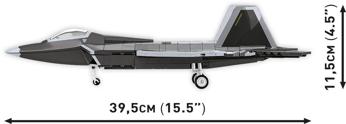 Lockheed F-22 Raptor Fighter Jet COBI #5855