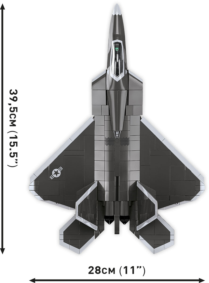 Lockheed F-22 Raptor Fighter Jet COBI #5855