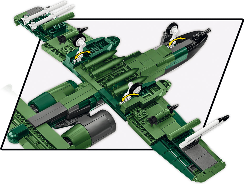 A-10 Thunderbolt II Warthog Attack Aircraft COBI Set #5856