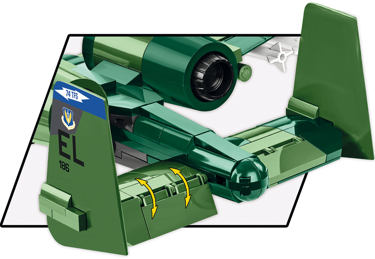 A-10 Thunderbolt II Warthog Attack Aircraft COBI Set #5856