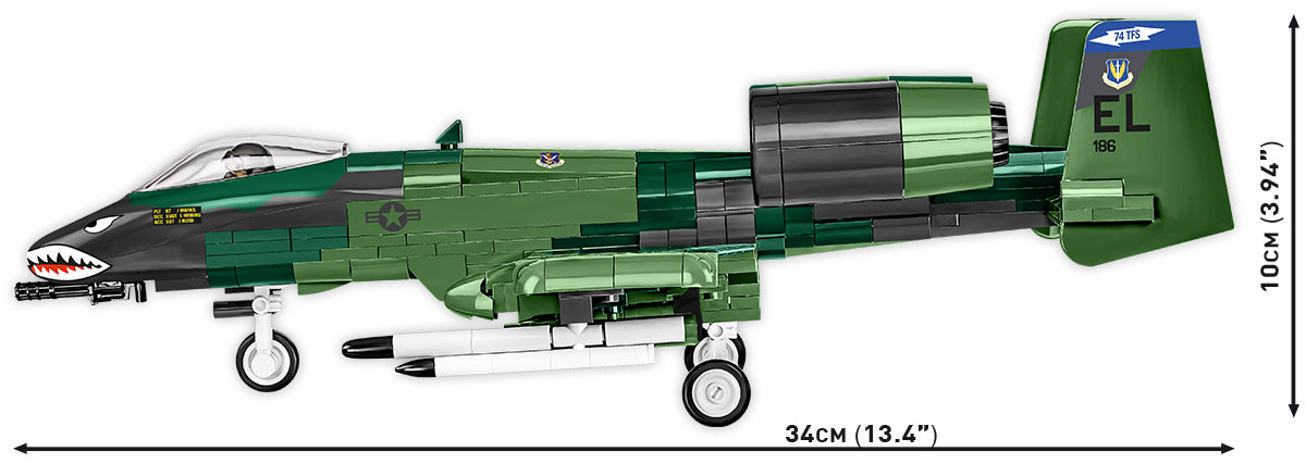 A-10 Thunderbolt II Warthog Attack Aircraft COBI Set #5856