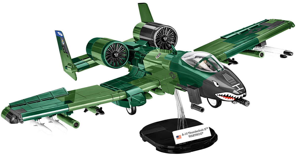 A-10 Thunderbolt II Warthog Attack Aircraft COBI Set #5856