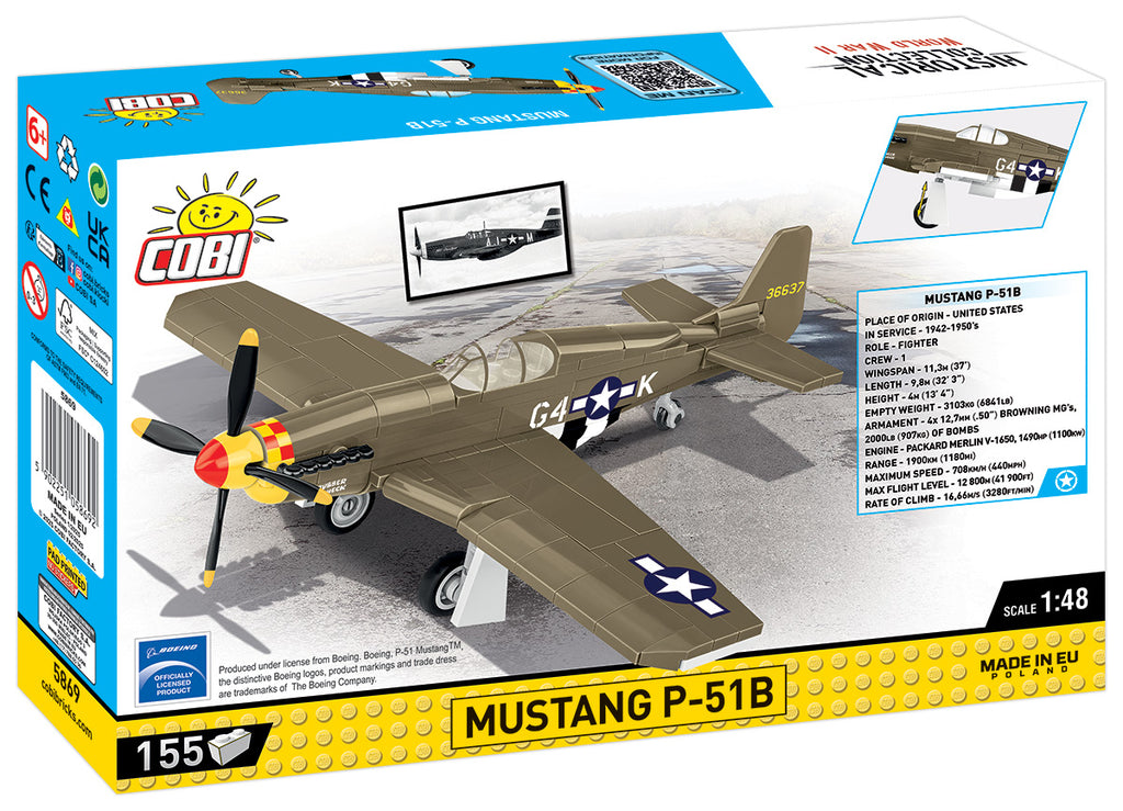 COBI Mustang P-51B Fighter : Set #5869