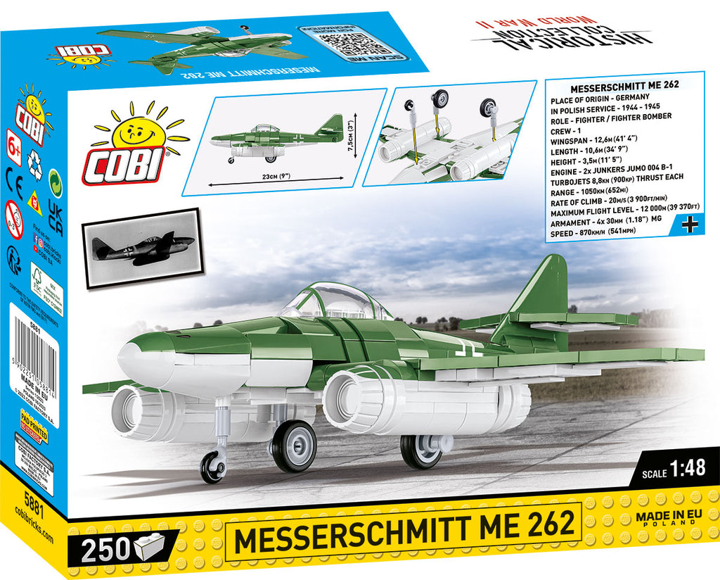 COBI MESSERSCHMITT Me 262 Set: 5881 (Discontinued)