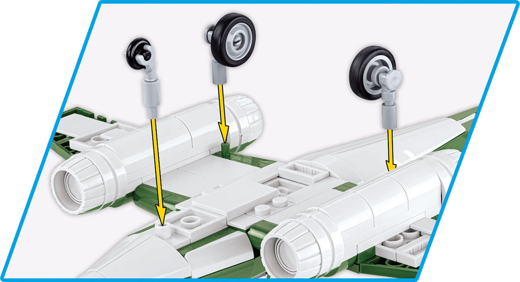 COBI MESSERSCHMITT Me 262 Set: 5881 (Discontinued)