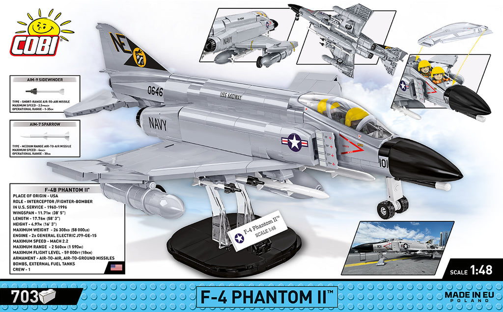 F-4 Phantom II Jet Fighter: COBI #5897