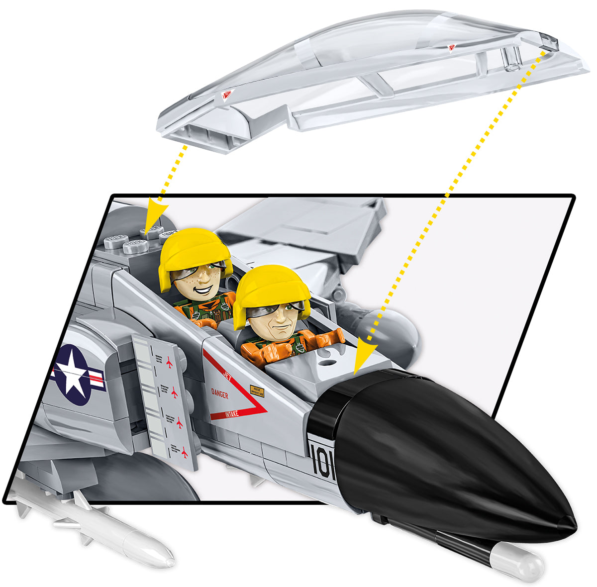 F-4 Phantom II Jet Fighter: COBI #5897