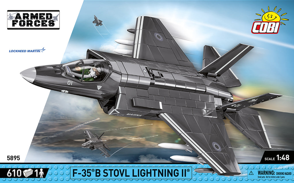 COBI F-35B STOVL Lightning II Fighter Jet: Set #5895