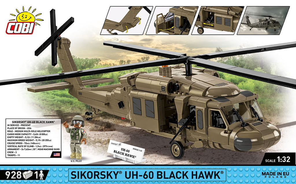Sikorsky UH-60 Black Hawk Helicopter: Cobi 5906