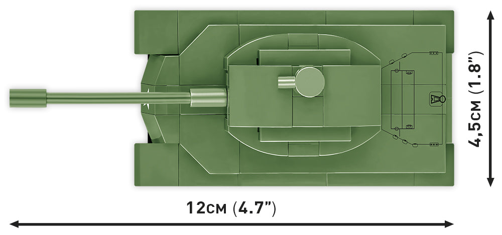COBI Patton M48 Tank 1:72 Scale: Set #3104