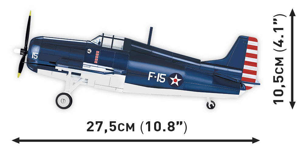 COBI F4F NORTHROP GRUMMAN Wildcat Fighter: Set #5731