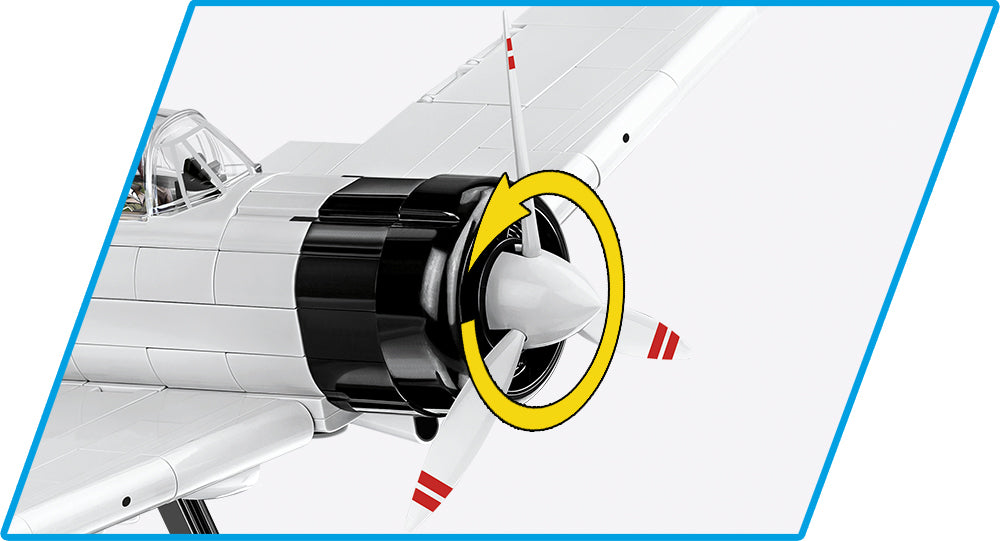 COBI Mitsubishi A6M2 "Zero-Sen" Fighter: Set #5729